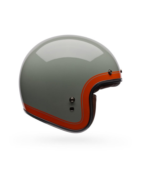 Casque jet Bell Custom 500 Crate - Stone