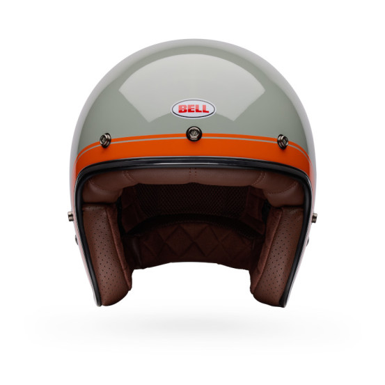 Casque jet Bell Custom 500 Crate - Stone