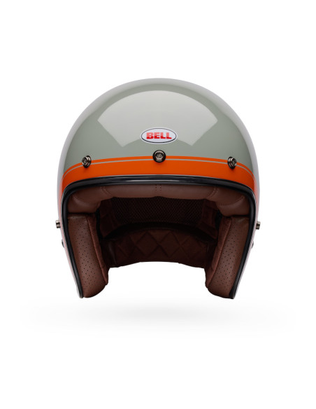 Casque jet Bell Custom 500 Crate - Stone