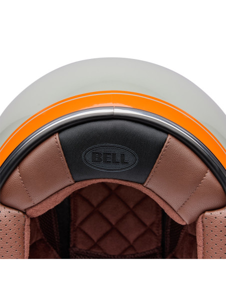 Casque jet Bell Custom 500 Crate - Stone
