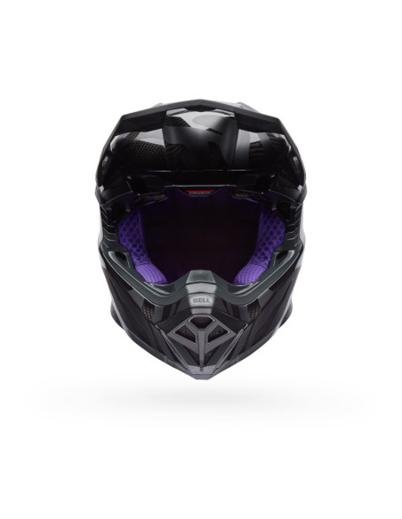 Casque cross Bell Moto-10 Spherical Slayco Amber SE - Noir