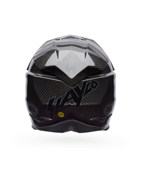 Casque cross Bell Moto-10 Spherical Slayco Amber SE - Noir