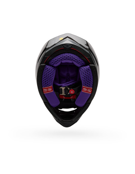 Casque cross Bell Moto-10 Spherical Slayco Amber SE - Noir