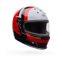 Casque intégral Bell Eliminator Sidetrack - Rouge Noir