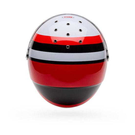 Casque intégral Bell Eliminator Sidetrack - Rouge Noir