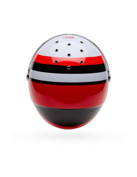 Casque intégral Bell Eliminator Sidetrack - Rouge Noir
