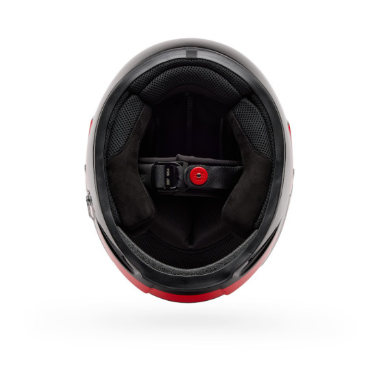 Casque intégral Bell Eliminator Sidetrack - Rouge Noir