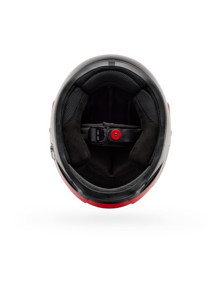 Casque intégral Bell Eliminator Sidetrack - Rouge Noir