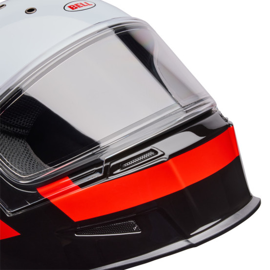 Casque intégral Bell Eliminator Sidetrack - Rouge Noir