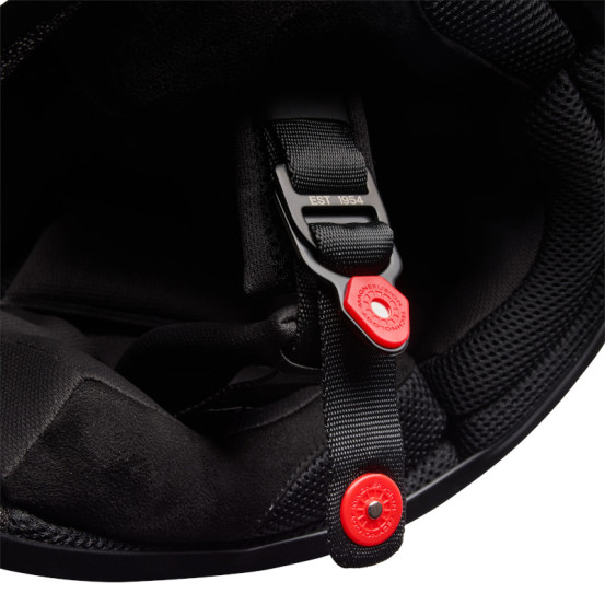 Casque intégral Bell Eliminator Sidetrack - Rouge Noir