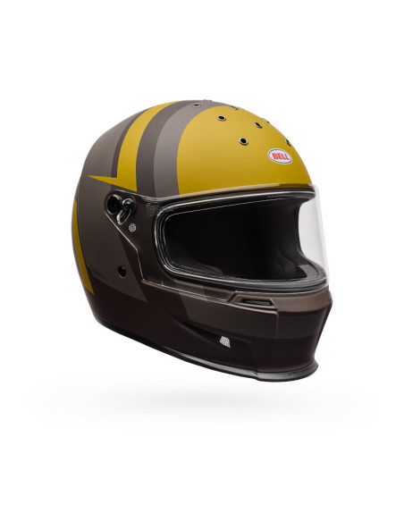 Casque intégral Bell Eliminator Sidetrack Mat - Mocha