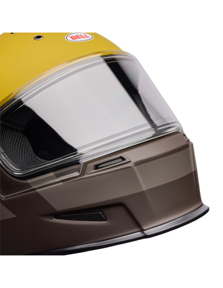 Casque intégral Bell Eliminator Sidetrack Mat - Mocha