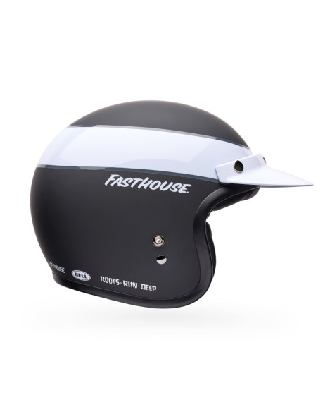 Casque jet Bell Custom 500 Fasthouse LE - Noir