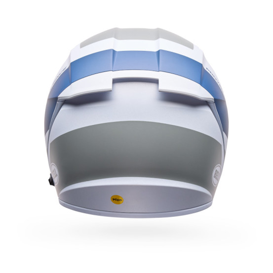 Casque intégral Bell Lithium Mips Tech - Blanc Gris