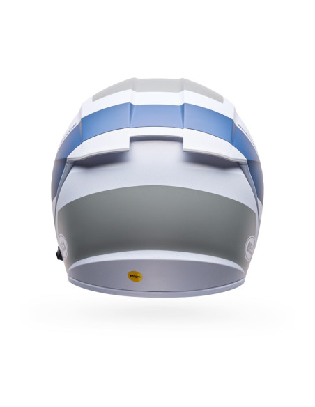 Casque intégral Bell Lithium Mips Tech - Blanc Gris