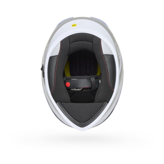 Casque intégral Bell Lithium Mips Tech - Blanc Gris
