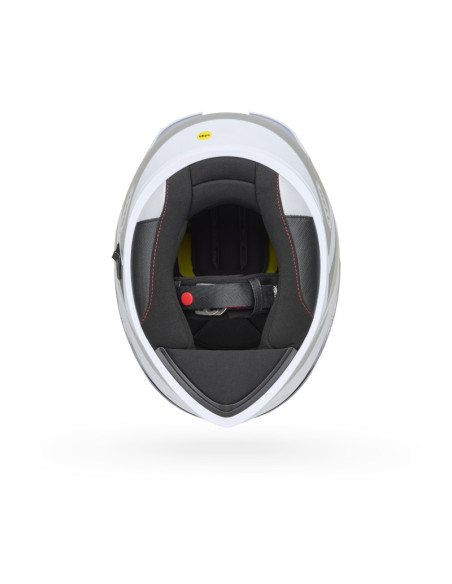 Casque intégral Bell Lithium Mips Tech - Blanc Gris