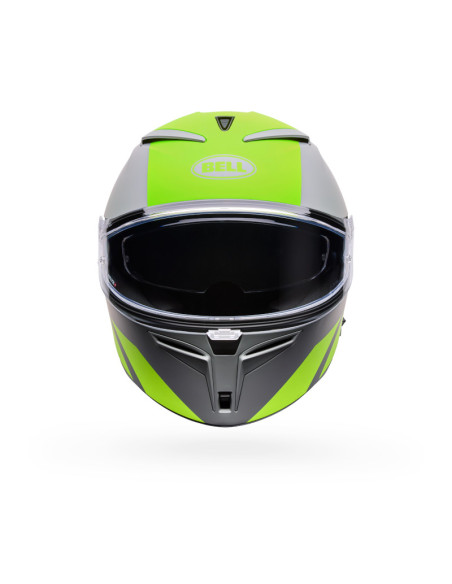 Casque intégral Bell Lithium Mips Tech - Jaune Gris
