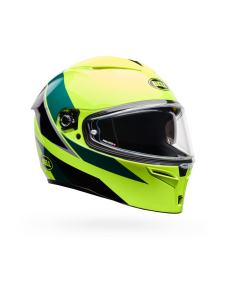 Casque intégral Bell Lithium Flip - Jaune