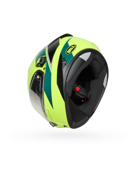 Casque intégral Bell Lithium Flip - Jaune