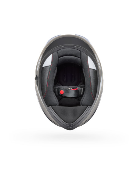 Casque intégral Bell Lithium Flip - Noir Blanc