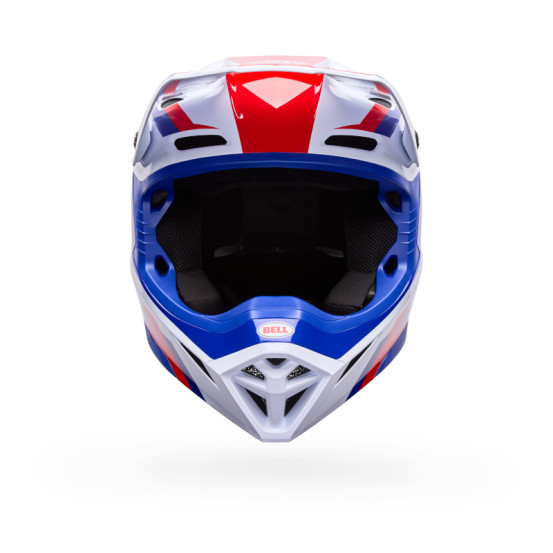 Casque cross Bell MX-10 Mips Dyno - Rouge Blanc