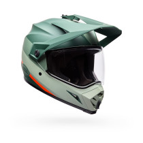 Casque cross Bell MX-9 ADV Mips Trail - Vert Orange