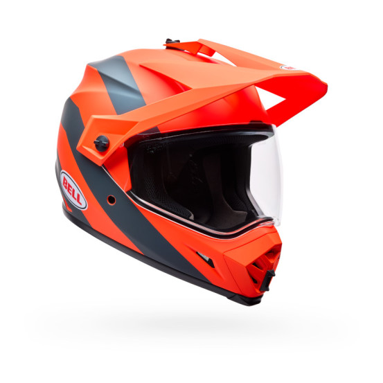 Casque cross Bell MX-9 ADV Mips Motion - Orange