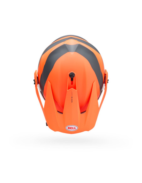 Casque cross Bell MX-9 ADV Mips Motion - Orange