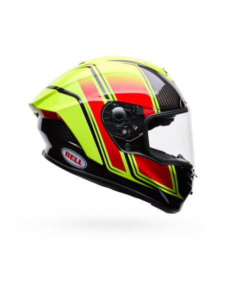 Casque intégral Bell Racestar DLX Flex Grid - Jaune