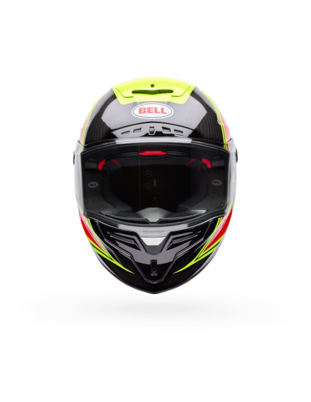 Casque intégral Bell Racestar DLX Flex Grid - Jaune