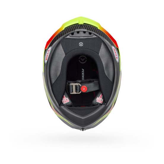 Casque intégral Bell Racestar DLX Flex Grid - Jaune