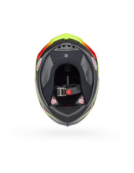 Casque intégral Bell Racestar DLX Flex Grid - Jaune