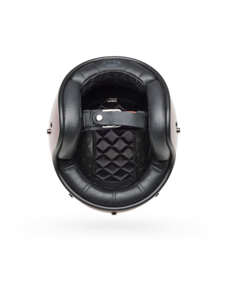 Casque jet Bell Custom 500 Paillettes - Violet