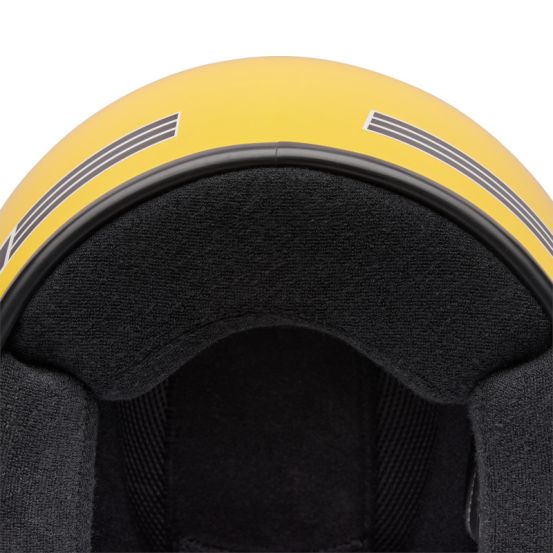 Casque jet Bell Magnum Solid - Jaune