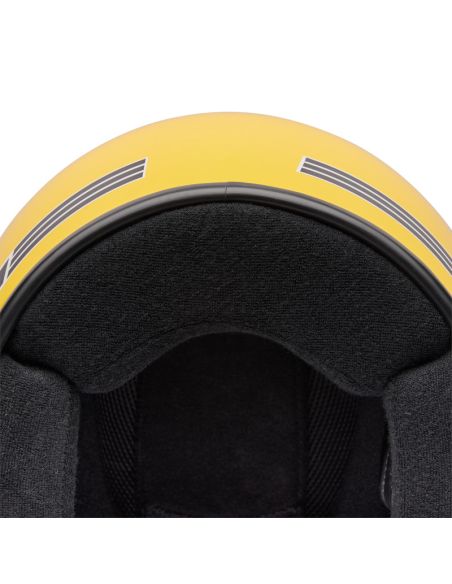 Casque jet Bell Magnum Solid - Jaune