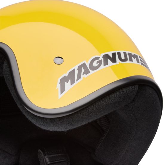 Casque jet Bell Magnum Solid - Jaune