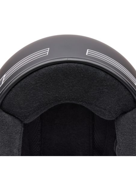 Casque jet Bell Magnum Solid - Noir