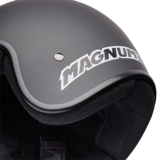 Casque jet Bell Magnum Solid - Noir