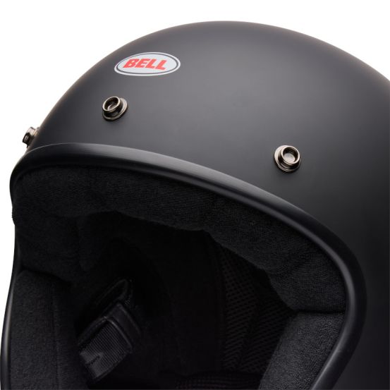 Casque jet Bell Magnum Solid - Noir
