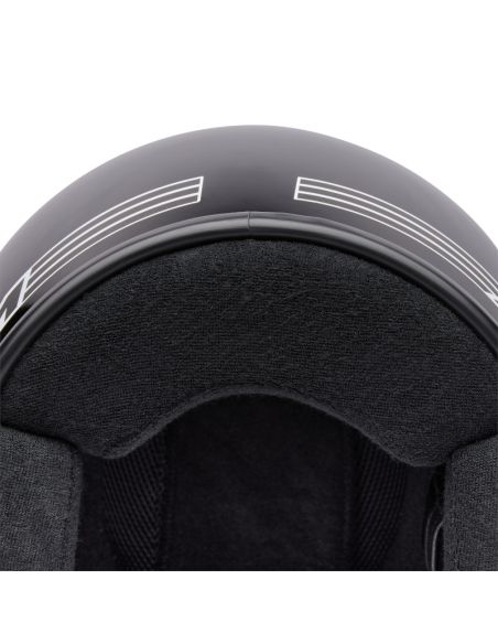 Casque jet Bell Magnum Solid - Noir