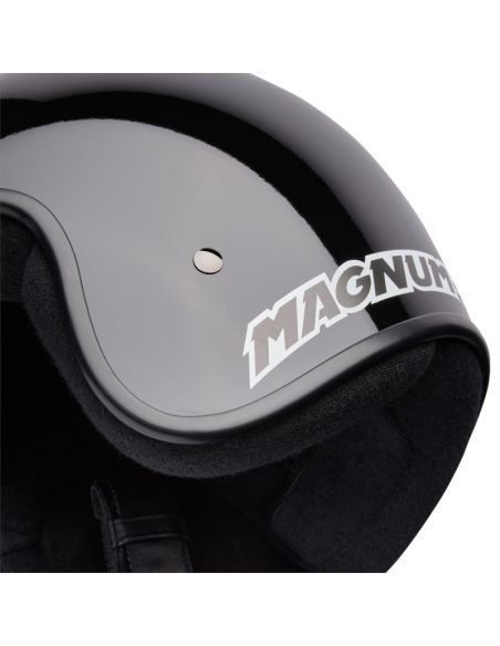 Casque jet Bell Magnum Solid - Noir