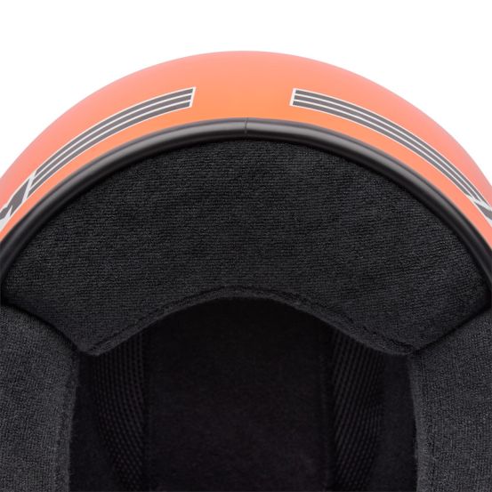 Casque jet Bell Magnum Solid - Orange