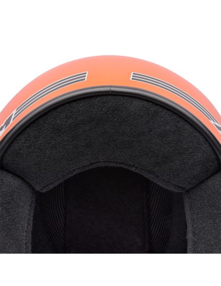 Casque jet Bell Magnum Solid - Orange