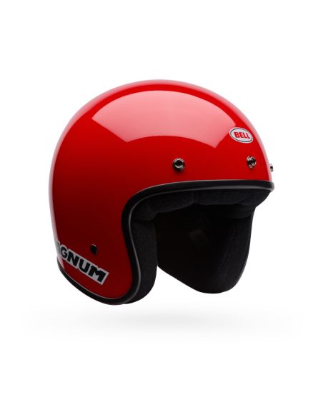 Casque jet Bell Magnum Solid - Rouge