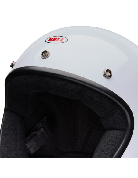 Casque jet Bell Magnum Solid - Blanc