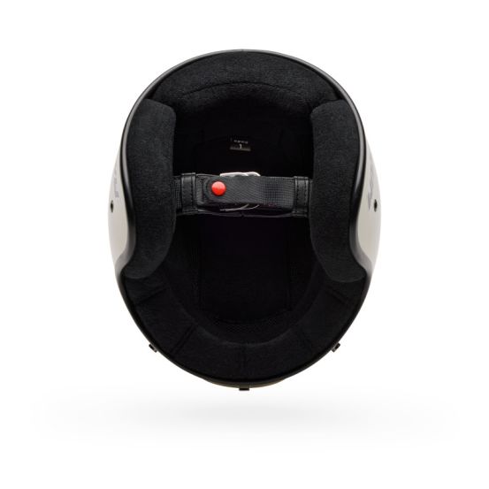 Casque jet Bell Magnum Solid - Vintage Blanc