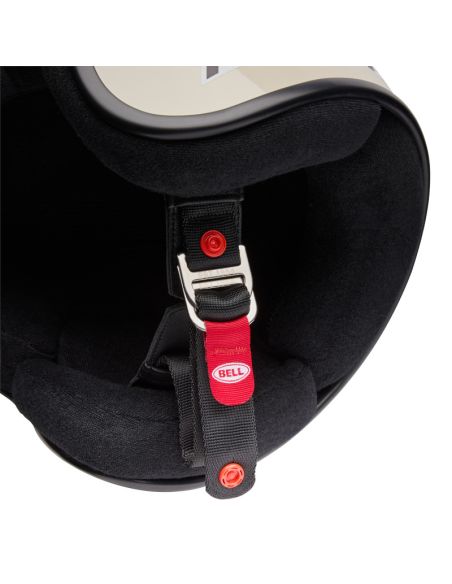 Casque jet Bell Magnum Solid - Vintage Blanc