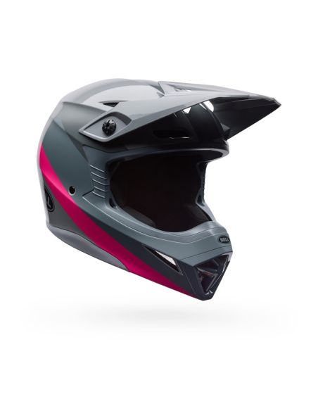Casque cross Bell MX-10 Mips Aviator - Gris Rose