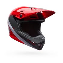Casque cross Bell MX-10 Mips Aviator - Rouge Noir